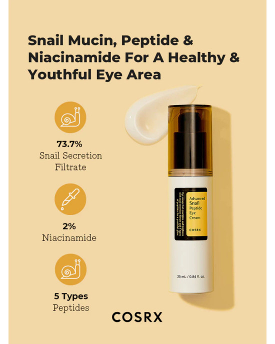 COSRX - Advanced Snail Peptide Eye Cream - 25ml