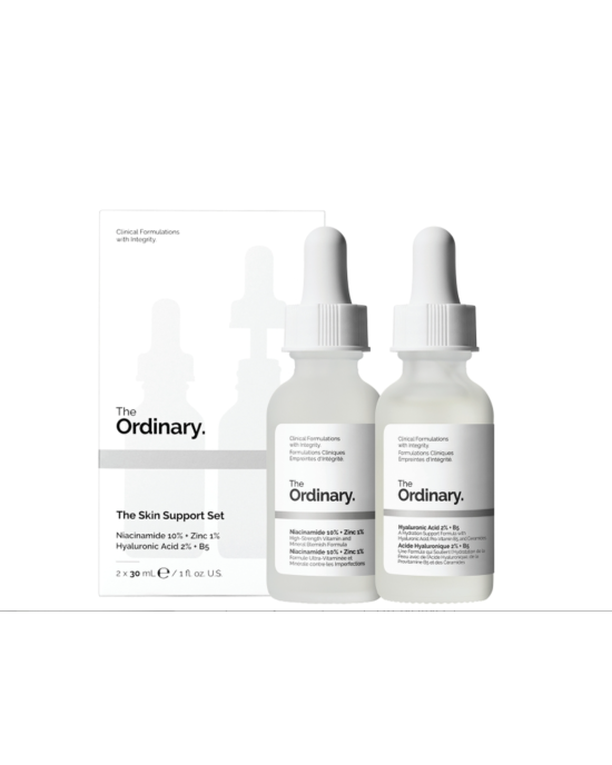 The Ordinary - The Skin Support Set Niacinamide + Hyaluronic - 30ml